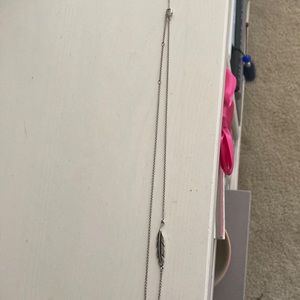 James Avery feather necklace